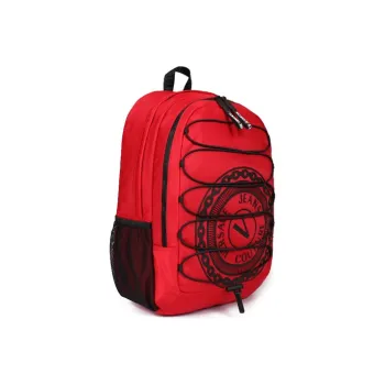 VERSACE JEANS COUTURE Polyester Backpack Men's Red Black