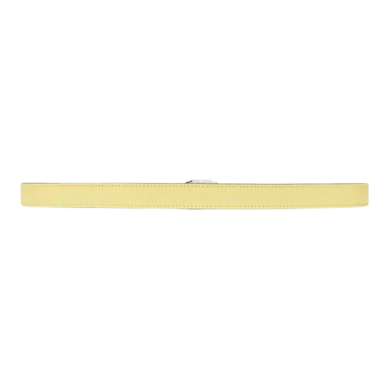 GUCCI Thin Belt Double G Buckle .8 Width-1