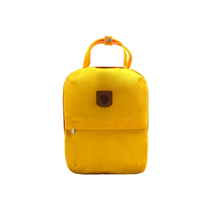Fjallraven Polyester Handheld Backpack Regular Unisex Yellow-0