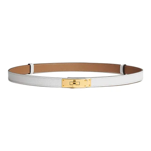 HERMES Women Kelly Leather Belt