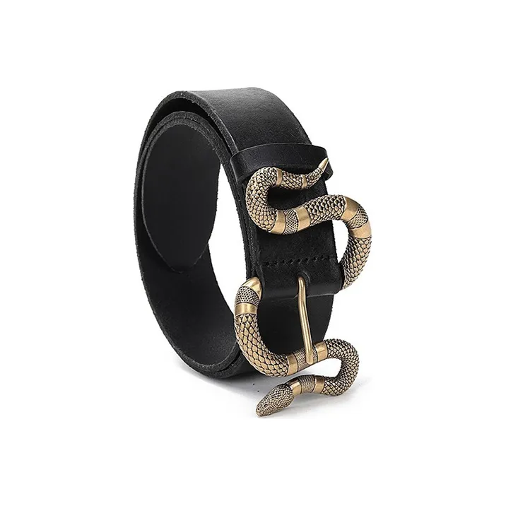 GUCCI Snake Buckle Belt-3