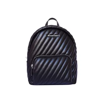 MICHAEL KORS Erin Leather Backpack Medium Size Women's Black