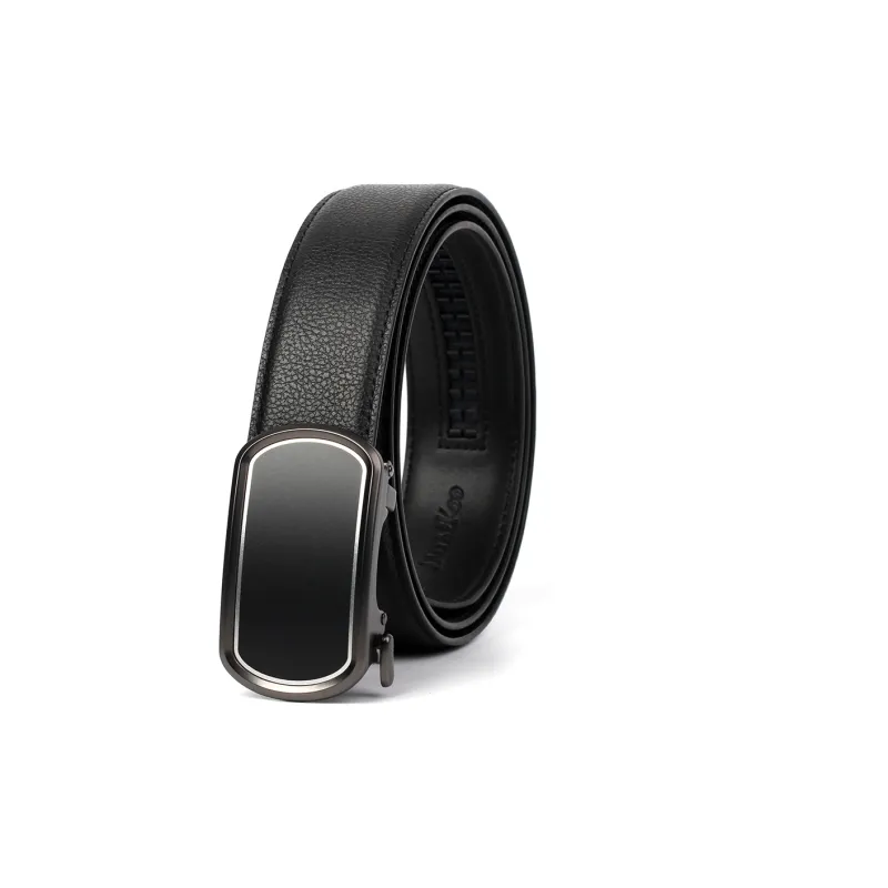MUSTKOO Cow Leather Belts Men's 3.5cm-0