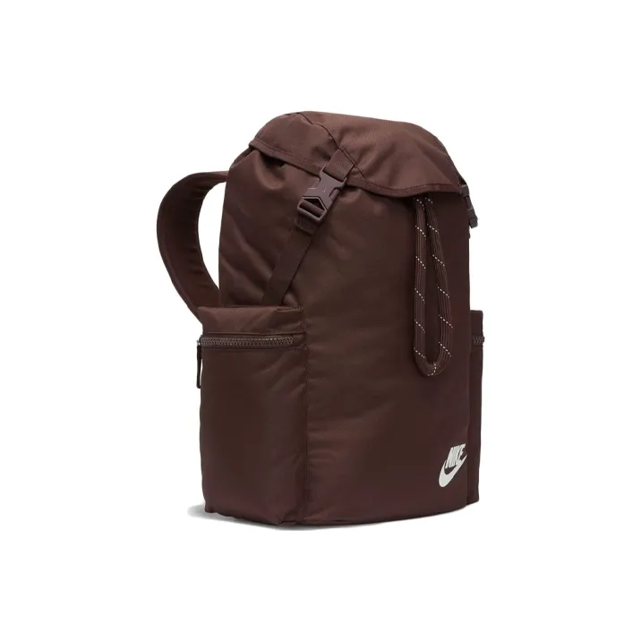 Nike Heritage Polyester Backpack Regular Unisex Earth Brown-1