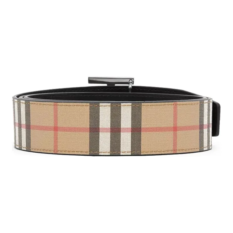 Burberry VINTAGE Leather Belts Men-2