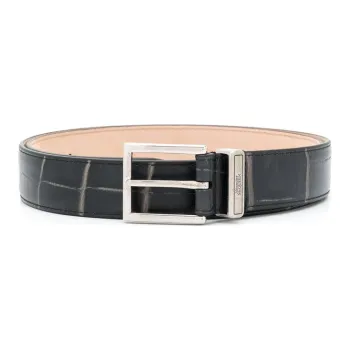 Alexander McQueen Leather Belts Unisex Width 3cm