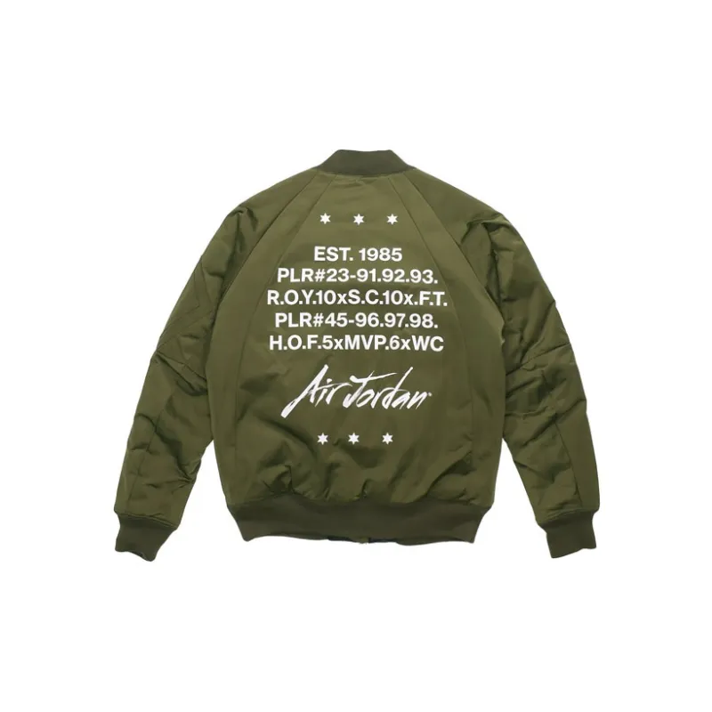 Jordan Jackets Men Army Green-1