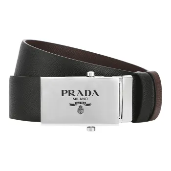 PRADA Automatic Buckle Men's Width: 3.5 Cm