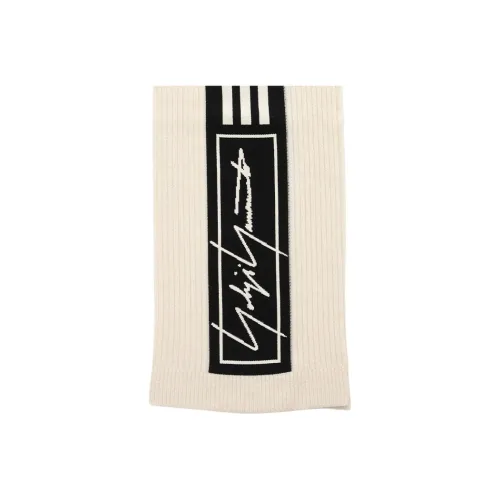 Y-3 Knit Scarves Unisex White