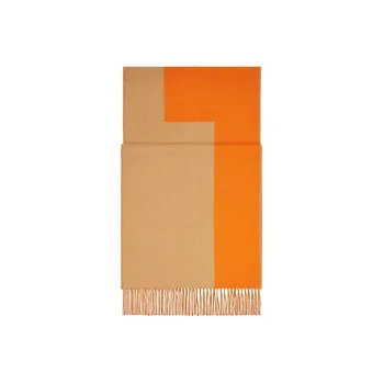 HERMES Scarves Unisex Orange