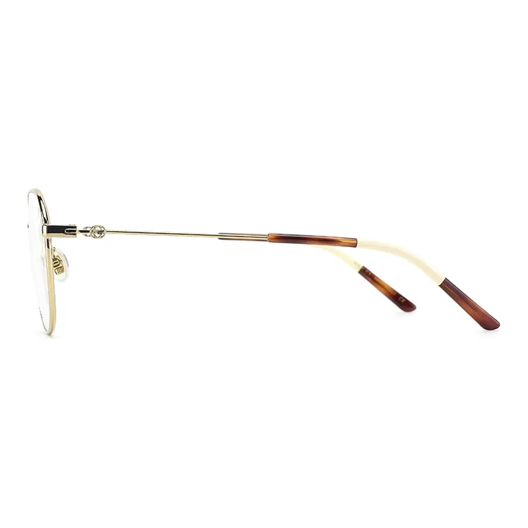 GUCCI Alloy Round Eyeglass Frames Unisex-2