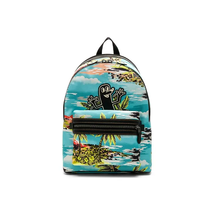 Keith Haring X COACH Academy Backpacks-0