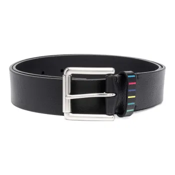 Paul Smith Leather Belts Unisex Black