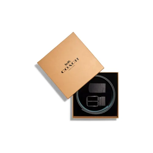 COACH Leather Belts Unisex