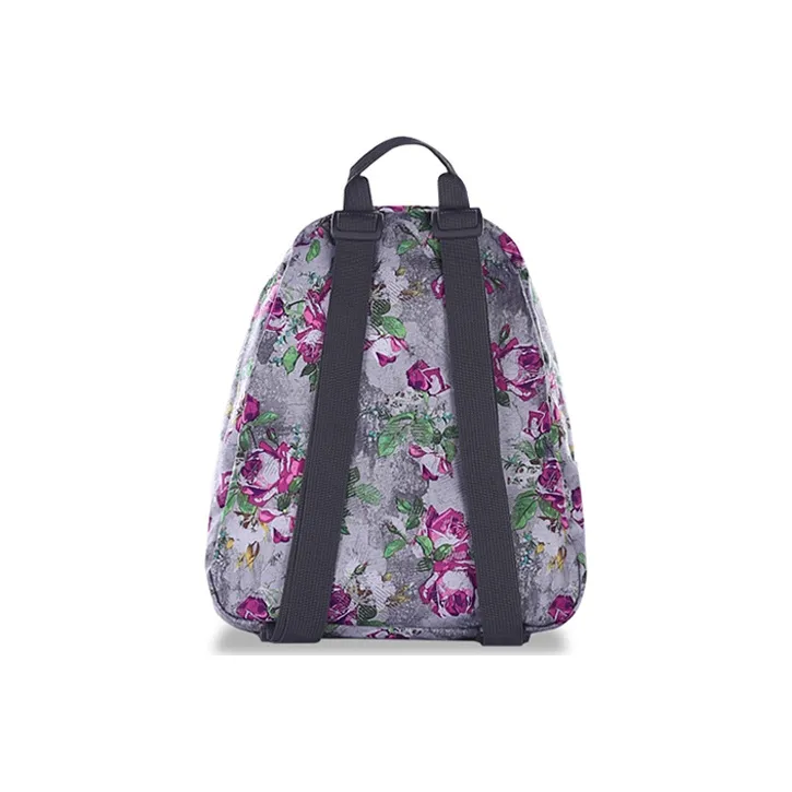 JanSport Polyester Backpack Mini Women's Gray Multicolor-4