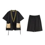 Men's Clothing Sets (Short-Sleeved Shirt+Shorts)