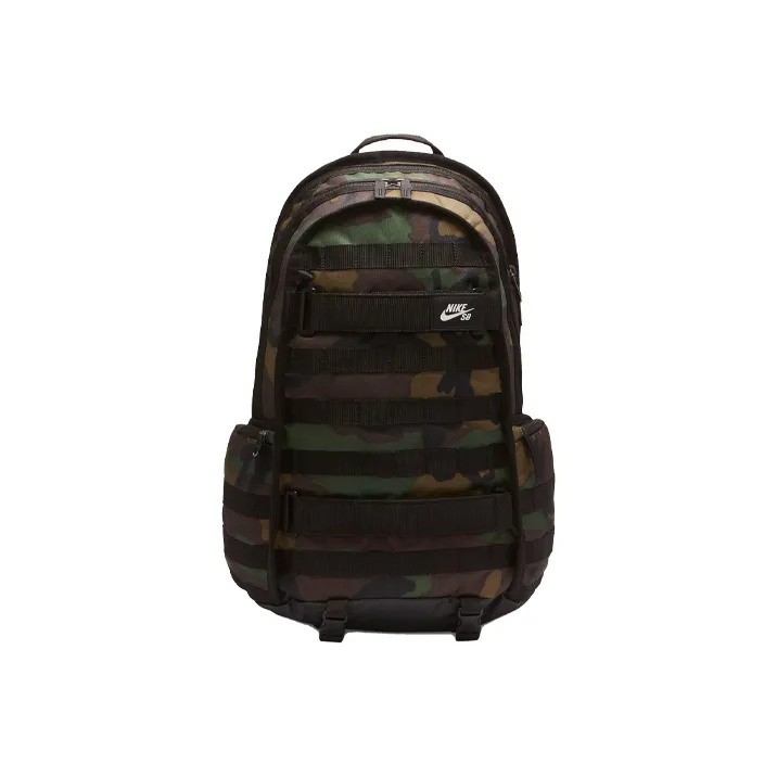 Nike Polyester Backpack Regular Unisex Camouflage-0