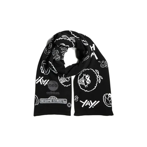 Sesame Street X Adidas Neo Knit Scarves Unisex Black