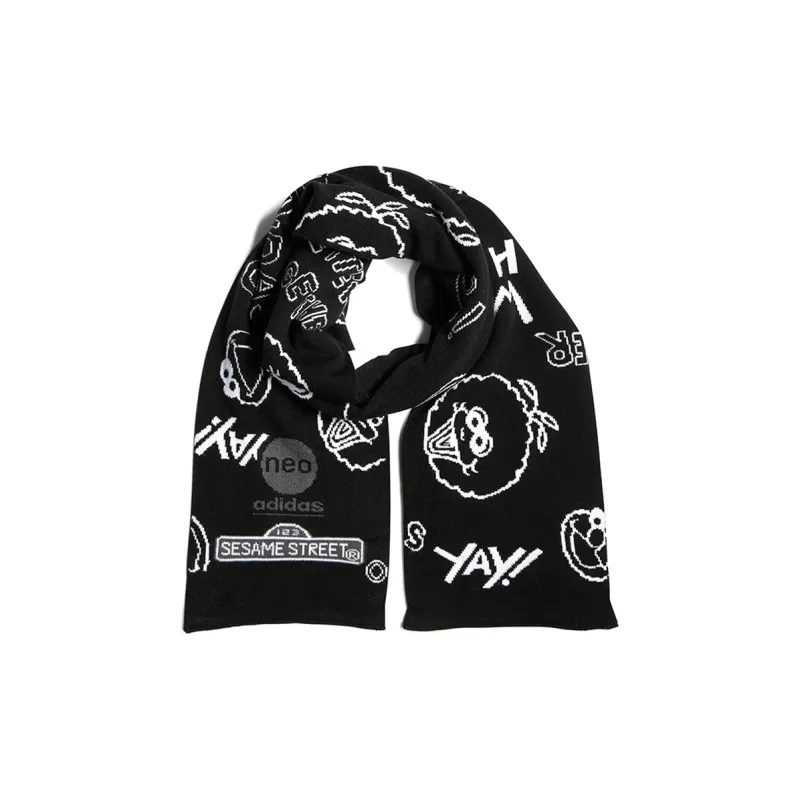 Adidas Neo Knit Scarves Unisex Black-0