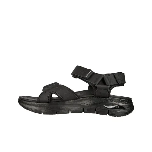 Skechers Arch Fit Beach Sandals Men Black