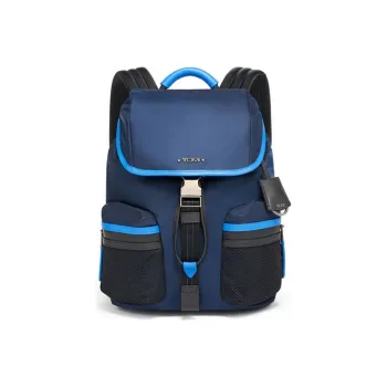 TUMI Voyageur Nylon Backpack Unisex Blue