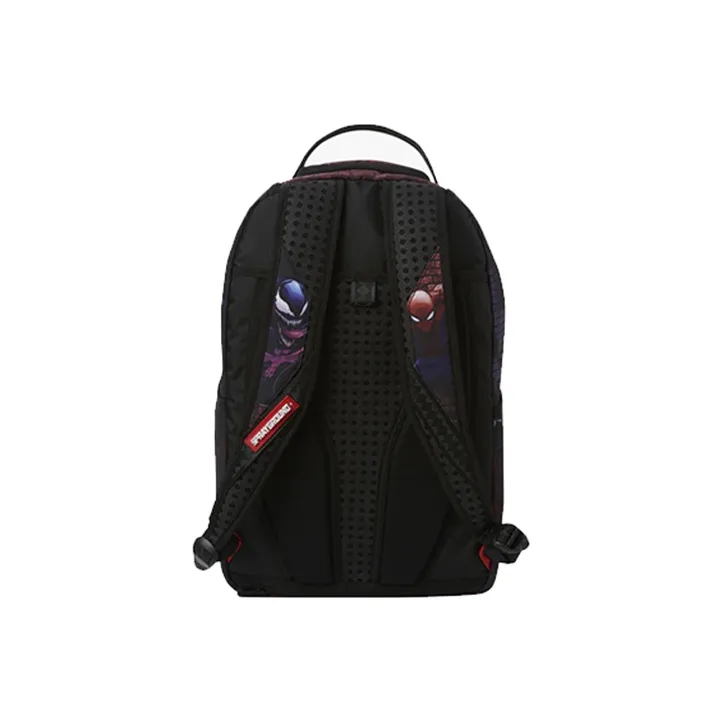 SPRAYGROUND MARVEL Collaboration Fabric Backpack Regular Unisex Brown-3