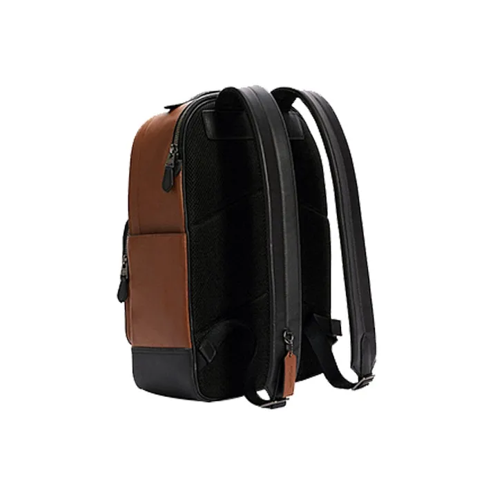 COACH Graham Cow Leather Backpack Large Size Men's Brown-1