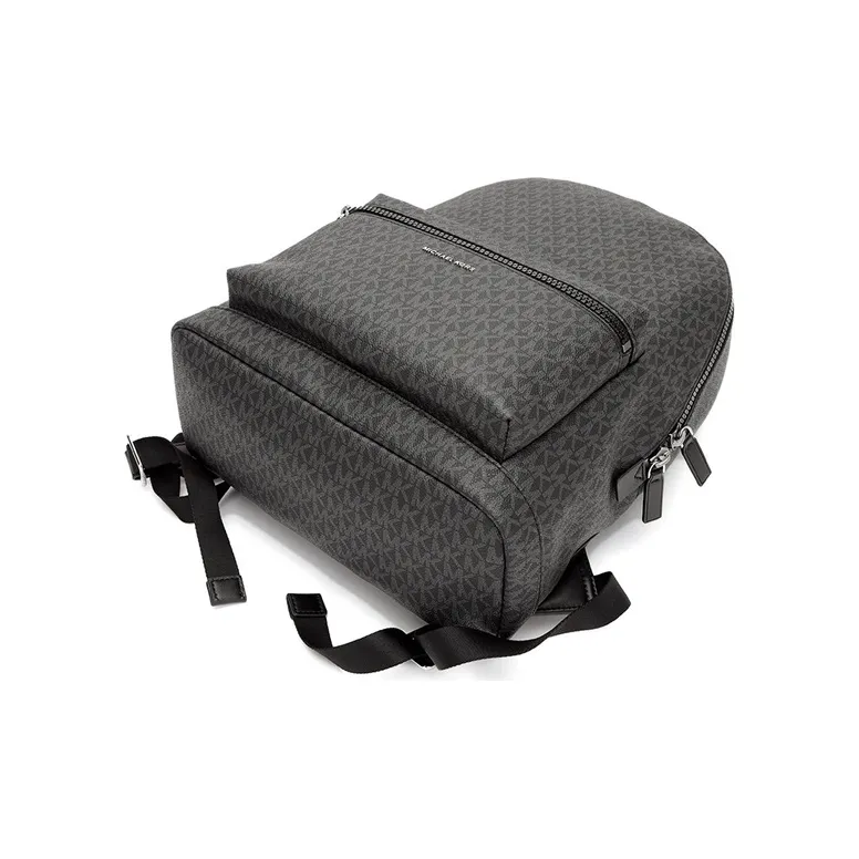 MICHAEL KORS MK Cooper PVC Backpack Large Size Men's Black-4