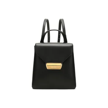 PRADA Cow Leather Backpack Women's Black