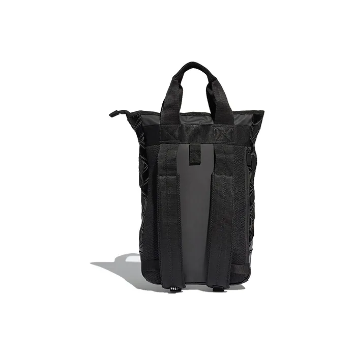 Adidas Originals Polyurethane Handbag Backpack Unisex Black-1