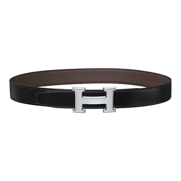 HERMES Constance Leather Belts Men-0