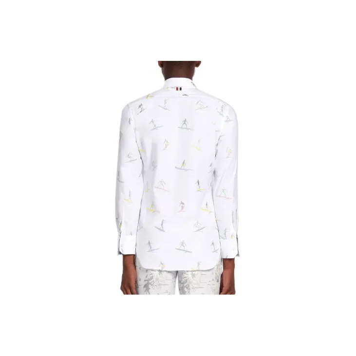 THOM BROWNE Shirts Men White-1