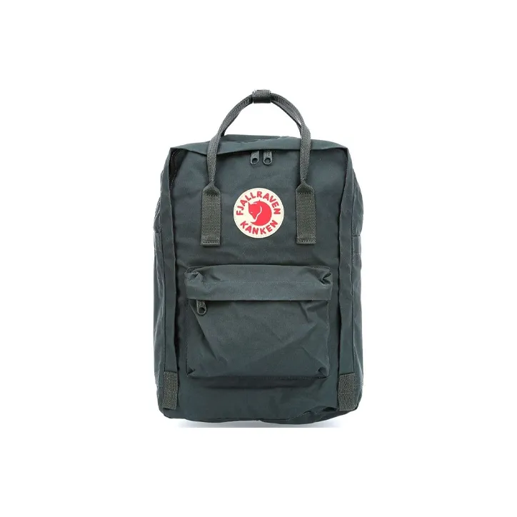 Fjallraven Kanken Polyamide Backpack Regular Unisex Dark Gray Green-0
