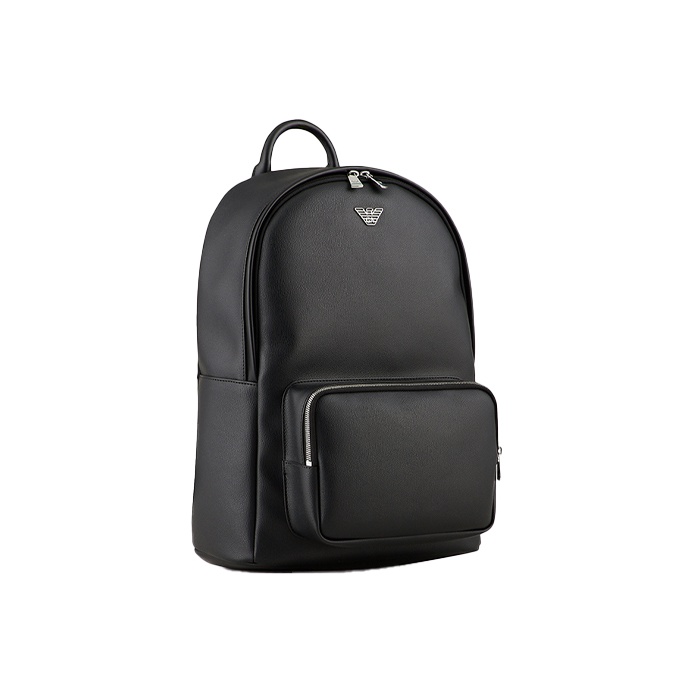 超特価セール開催！！ EMPORIO ARMANI Polyester Backpack Regular Men's Black バッグ