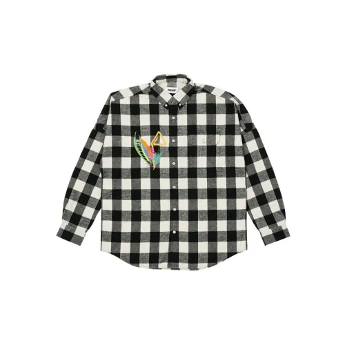 PALACE Shirts Unisex Black/White