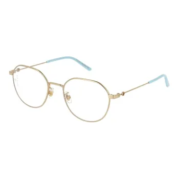 GUCCI Eyeglass Frames Unisex Blue