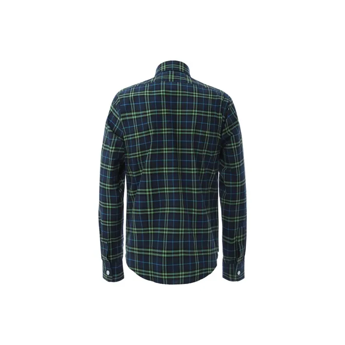 Burberry Shirt Men's Blue Green Plaid-1