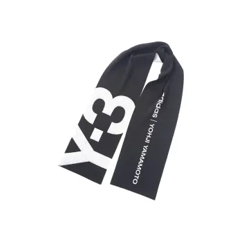 Y 3 Knit Scarves Men Black