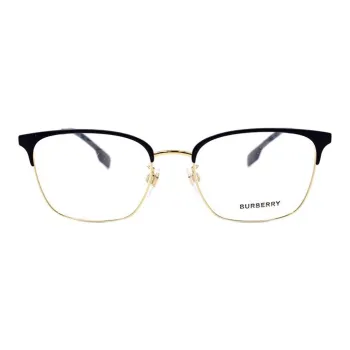 Burberry Eyeglass Frames Men Black/Light Gold