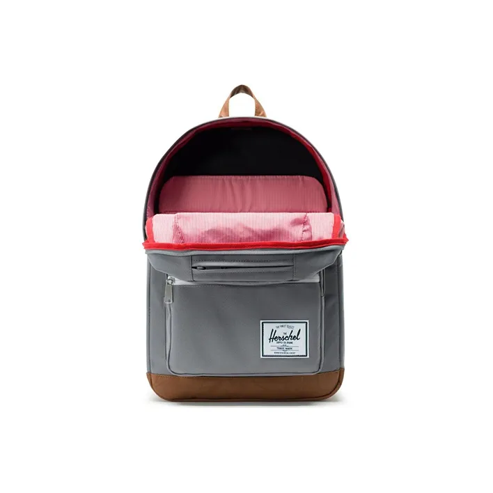 Herschel Polyester Backpack Regular Unisex Gray/Brown-2