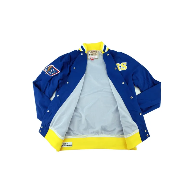 Mitchell & Ness Jacket Braves Team Unisex Blue-1