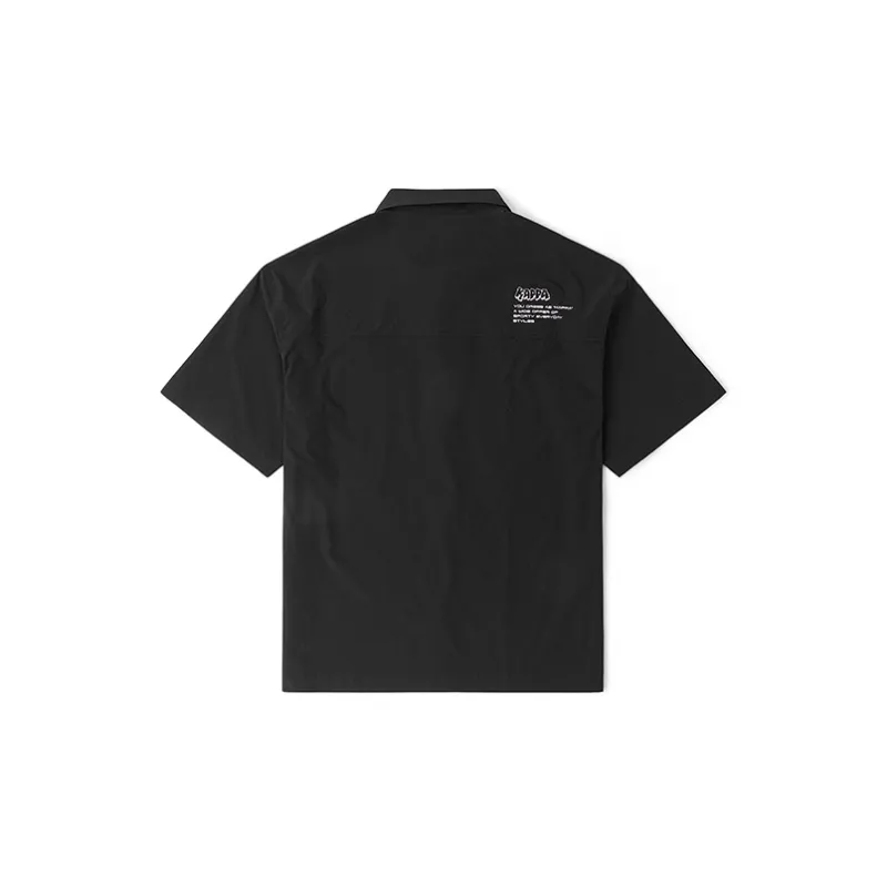 Kappa Shirt, Summer Men's Black-1