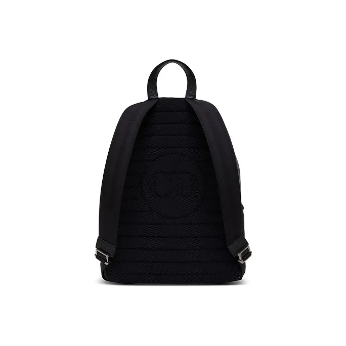 DIOR Leather Backpack Men's Black-1