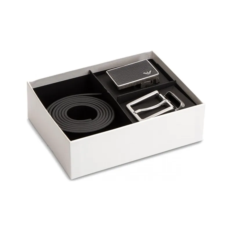 EMPORIO ARMANI Leather Belts Men-6