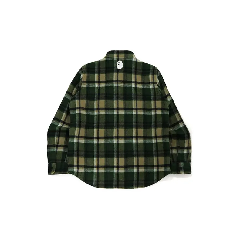 A BATHING APE Check Flannel Shirt FW21-1