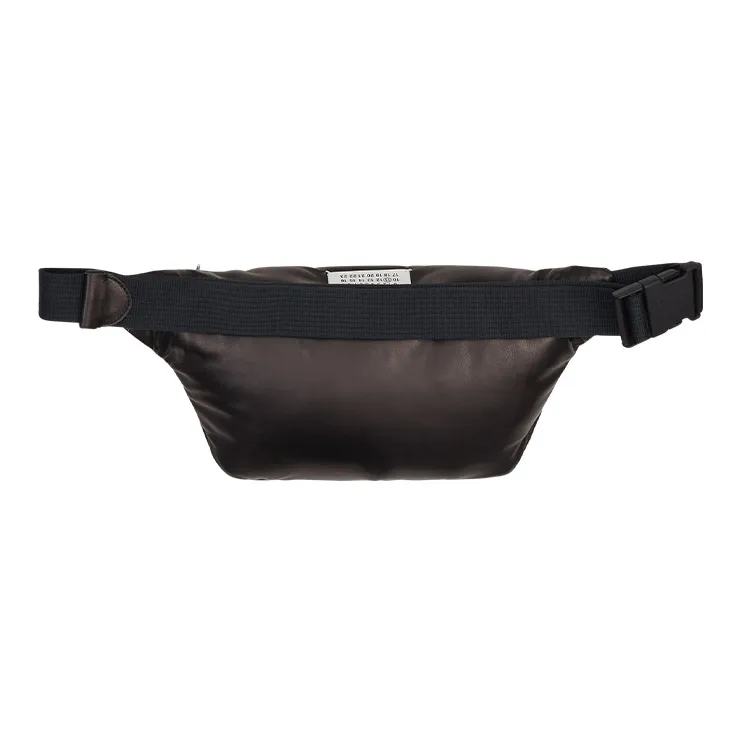 Maison Margiela Quilting Nappa Leather Fanny Pack Men's Black-1