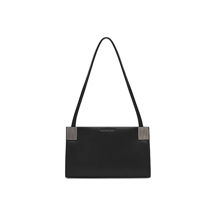 CHARLES&KEITH Cow Leather One Shoulder Bag Women's-0
