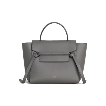 CELINE Micro Belt Bag In Grained Calfskin
