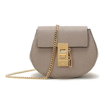 Chloe Sheepskin Piglet Bag Handbag Fanny Pack Backpack Coin Purse Shoulder Bag Mini Women's Sand Gray