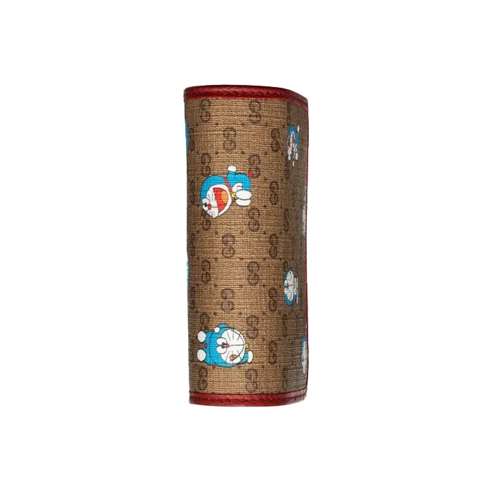 GUCCI Doraemon Collaboration Canvas With Leather Cell Phone Pouch, Crossbody Bag, Shoulder Bag Unisex-5